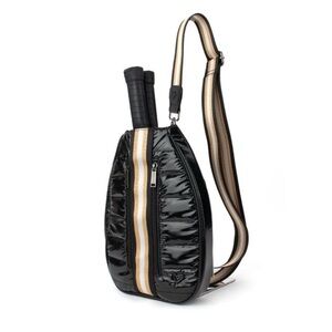 PreneLOVE Pickleball sport sling Crossbody
 Black